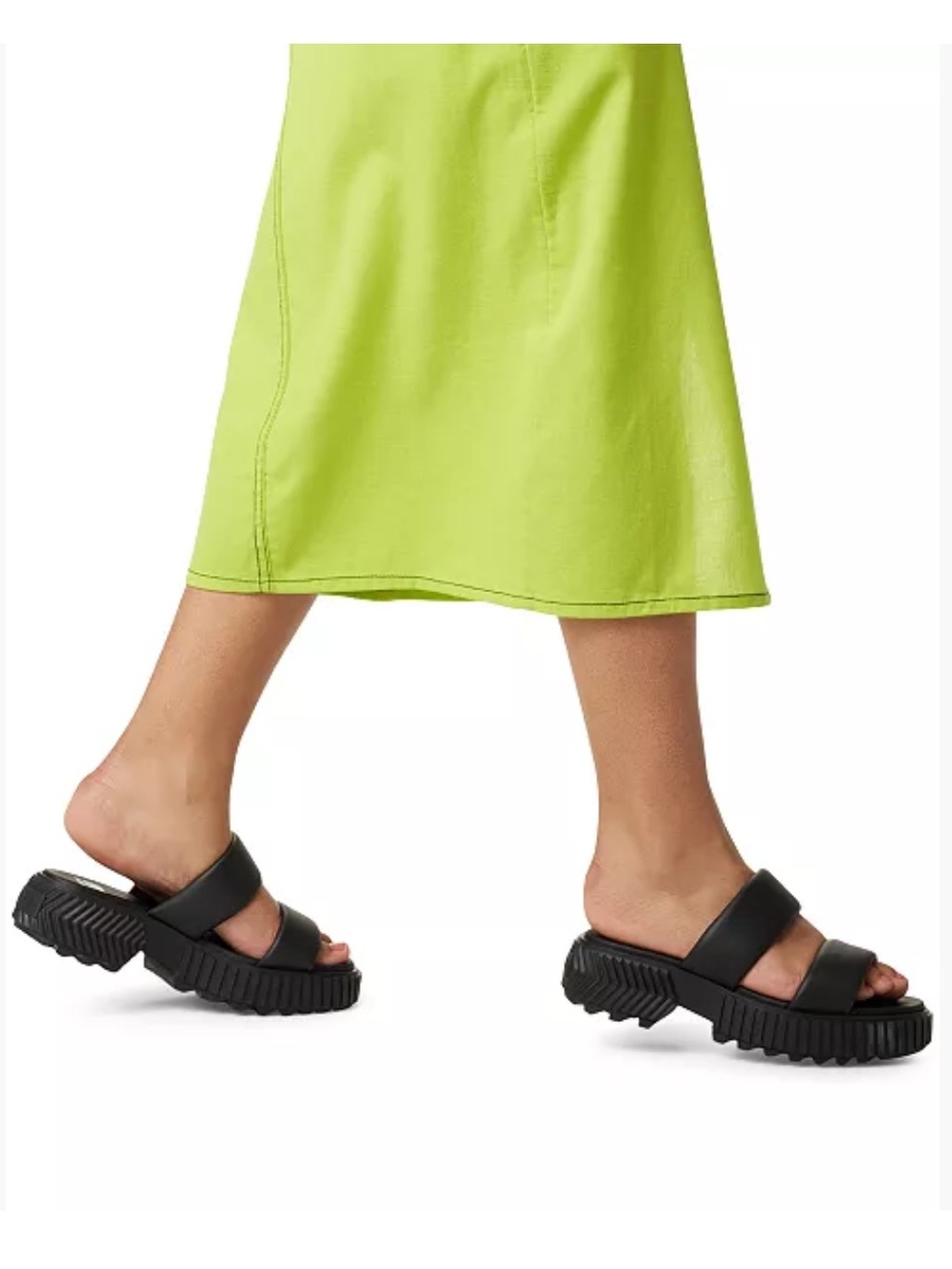 Sorel Ona Streetworks Platform Slide Sandals size 7.5
